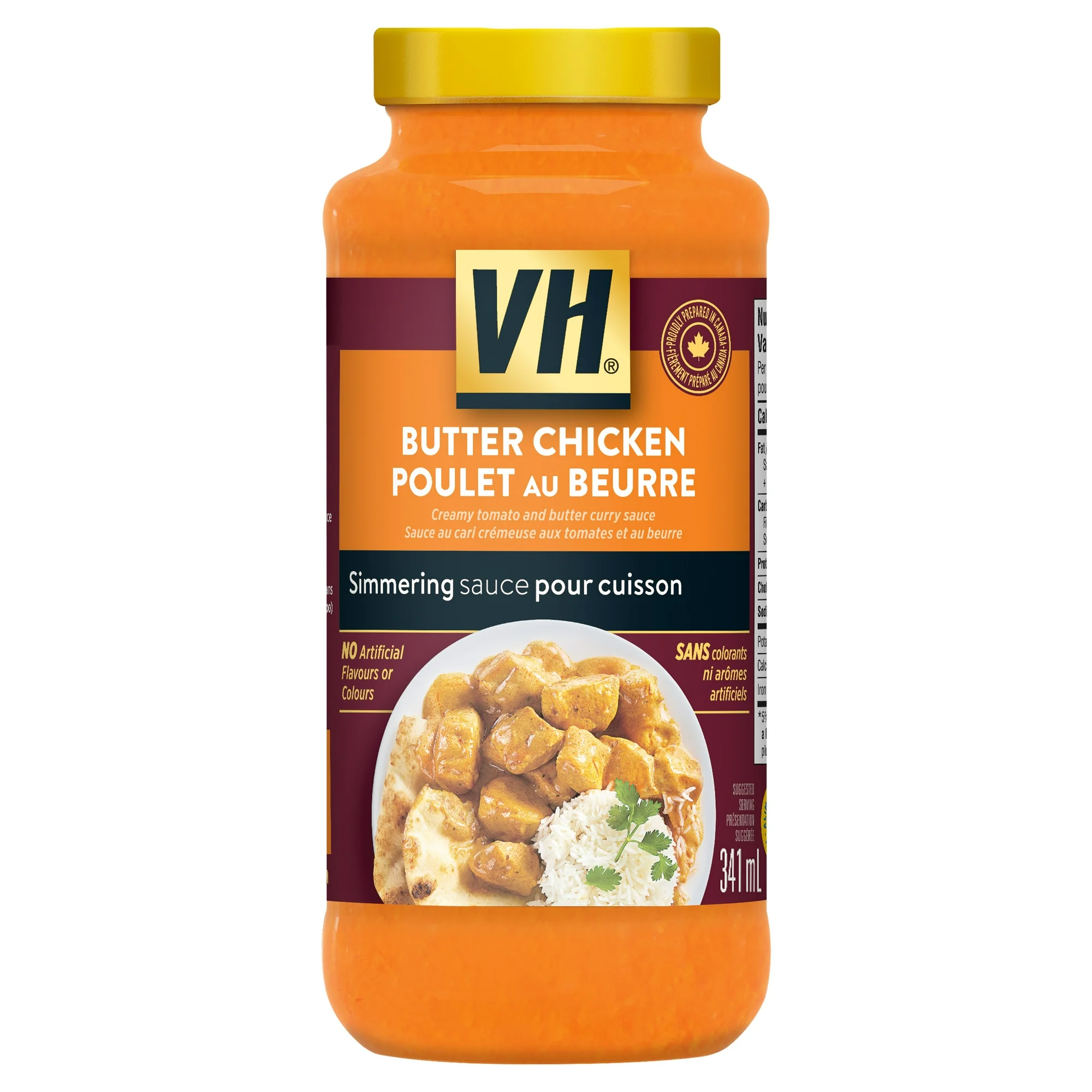 Sauce VH poulet et beurre