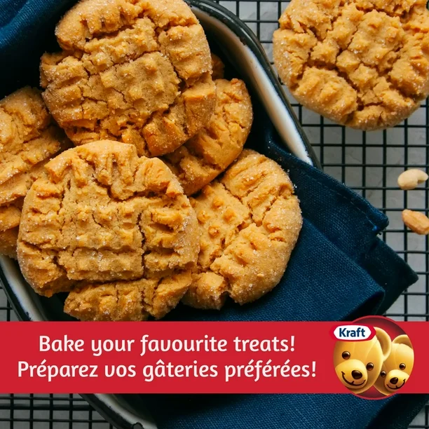 Beurre de cacahuètes croquant Kraft, 1 kg - Image 4