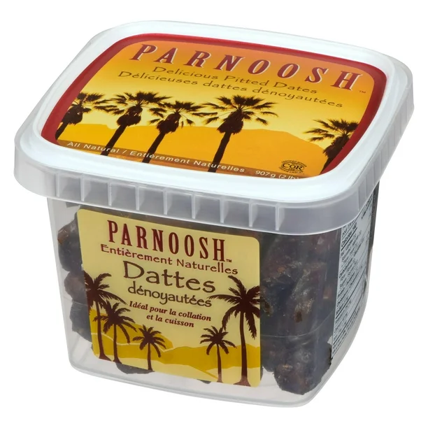 Dattes dénoyautées délicieuses entièrement naturelles Parnoosh, 350g