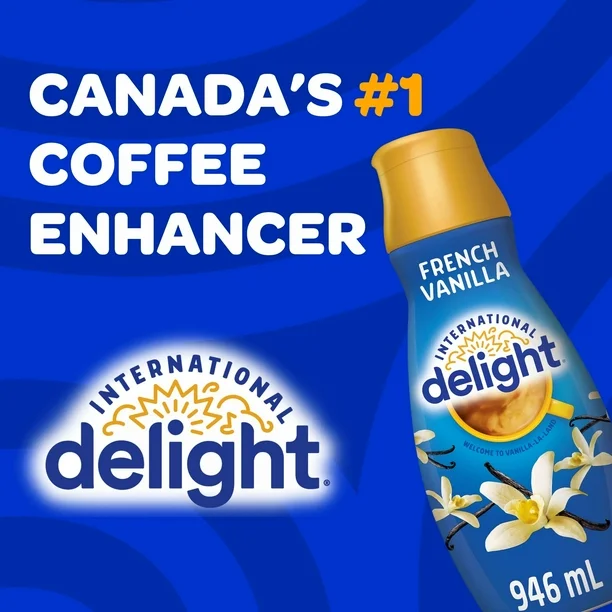 International Delight French Vanilla Coffee Creamer, 946 mL, 946ml Coffee Whitener - Image 3