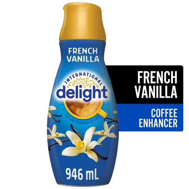 International Delight French Vanilla Coffee Creamer, 946 mL, 946ml Coffee Whitener