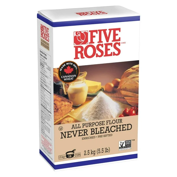 Farine tout usage non blanchie Five Roses 2,5 kg - Image 3