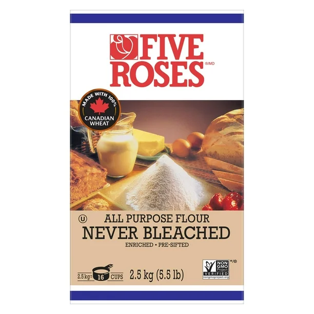 Farine tout usage non blanchie Five Roses 2,5 kg - Image 5