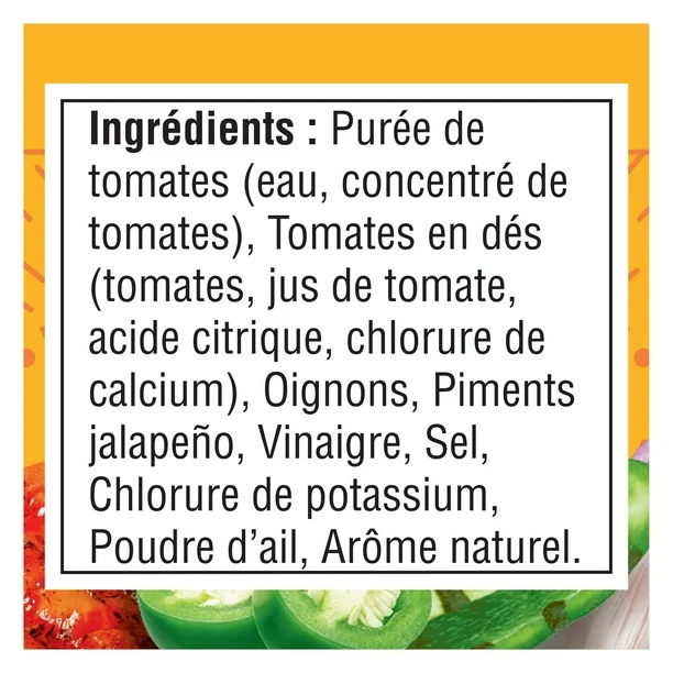 Trempete à la salsa moyenne ,Tostitos 418ml - Image 2