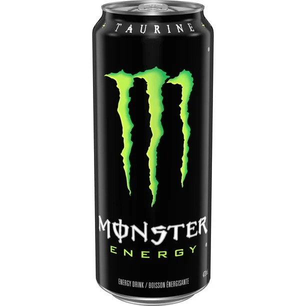 MONSTER ENERGY Vert, 473 ml, canette, 473 ml