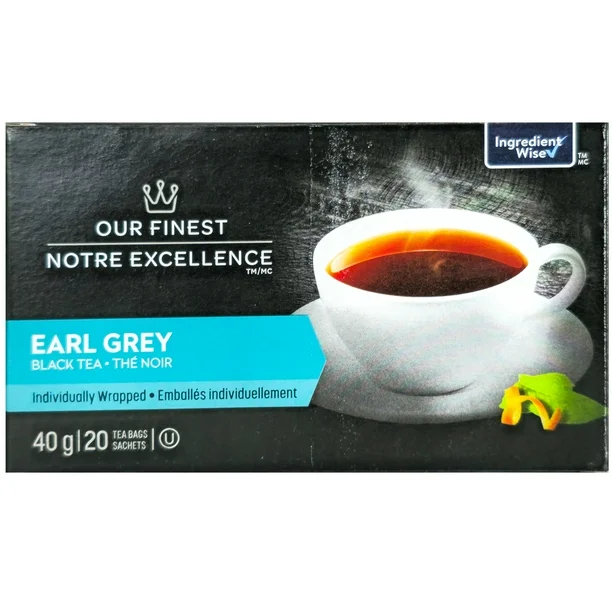 Notre meilleur thé noir Earl Grey, 40 g, 20 sachets de thé - Image 4