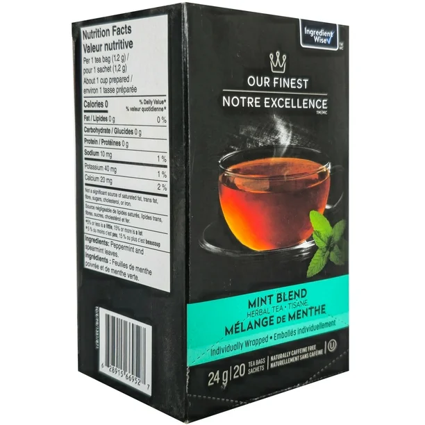 Notre meilleure tisane à la menthe, 24 g, 20 sachets - Image 2