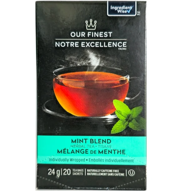 Notre meilleure tisane à la menthe, 24 g, 20 sachets