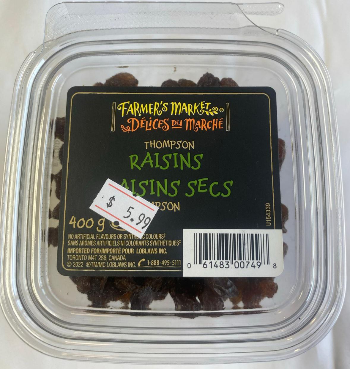 Raisin sec 400g - Image 3