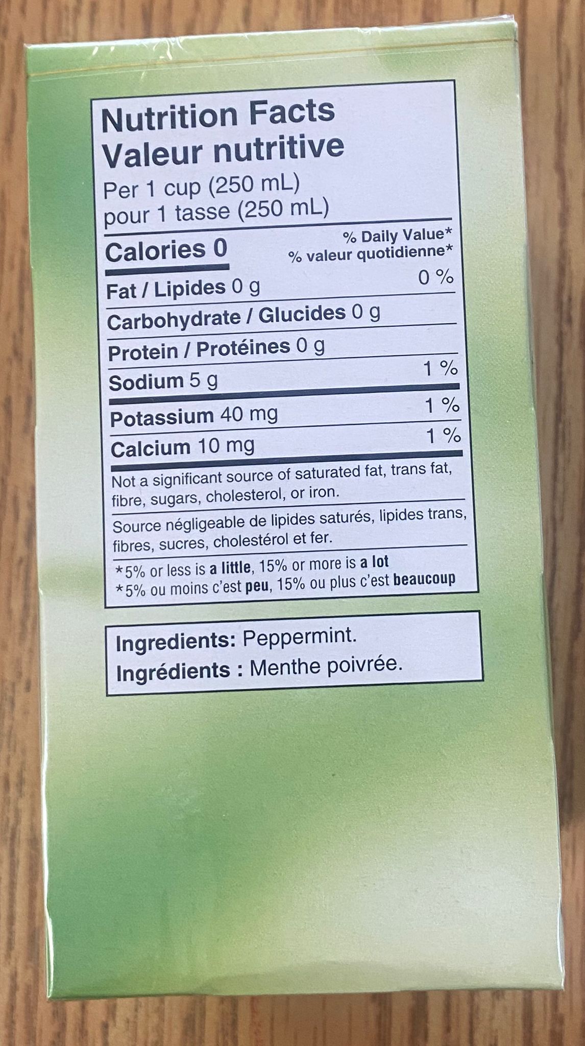 Sachets de thé à la menthe poivrée pure Twinings, boîte de 20 sachets, Twinings Pure Peppermint 20ct - Image 3