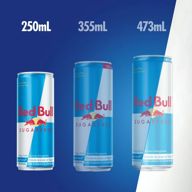 Red Bull Energy Drink, Sugar Free, 250 ml - Image 2