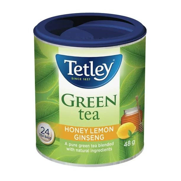 Thé vert Tetley au miel, citron et ginseng, 24 sachets - Image 4
