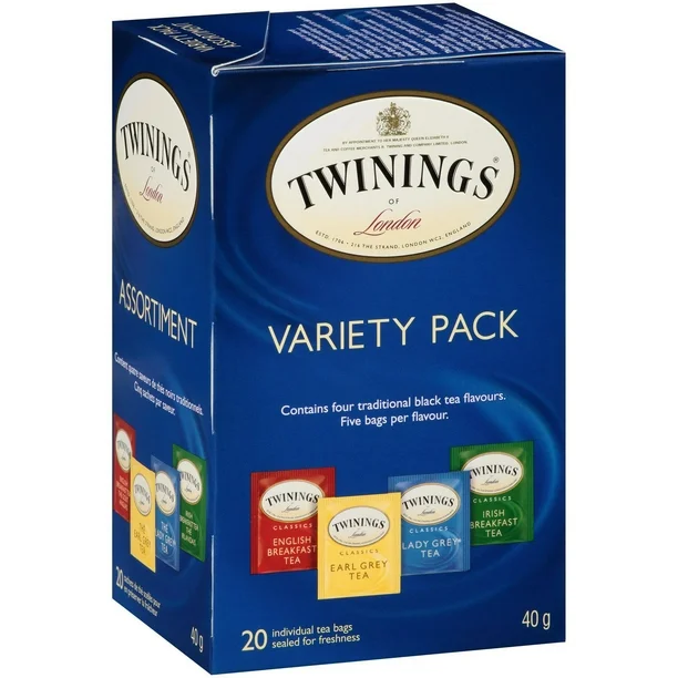 Twinings Variety Pack Tea, Paquet de 20 sachets de thé - Image 2