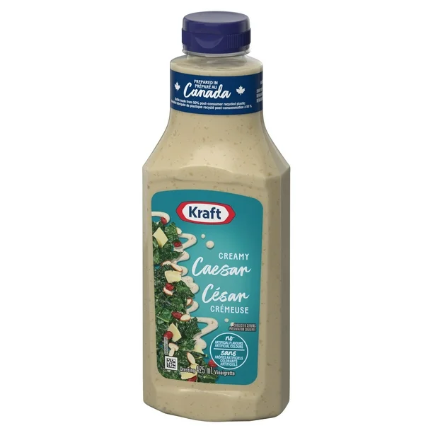 Vinaigrette César crémeuse Kraft, bouteille de 425 ml, VINAIGRETTE CÉSAR CRÉMEUX KRAFT 425ml - Image 3