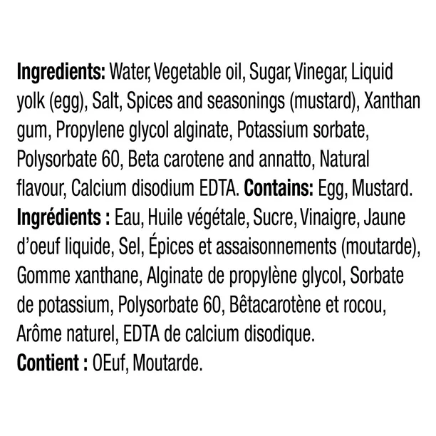 Vinaigrette pour salade de chou Kraft, bouteille de 425 ml, VINAIGRETTE POUR SALADE DE CHOU KRAFT 425 - Image 4