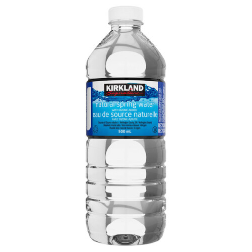 Eau de source naturelle Kirkland Signature,500ml