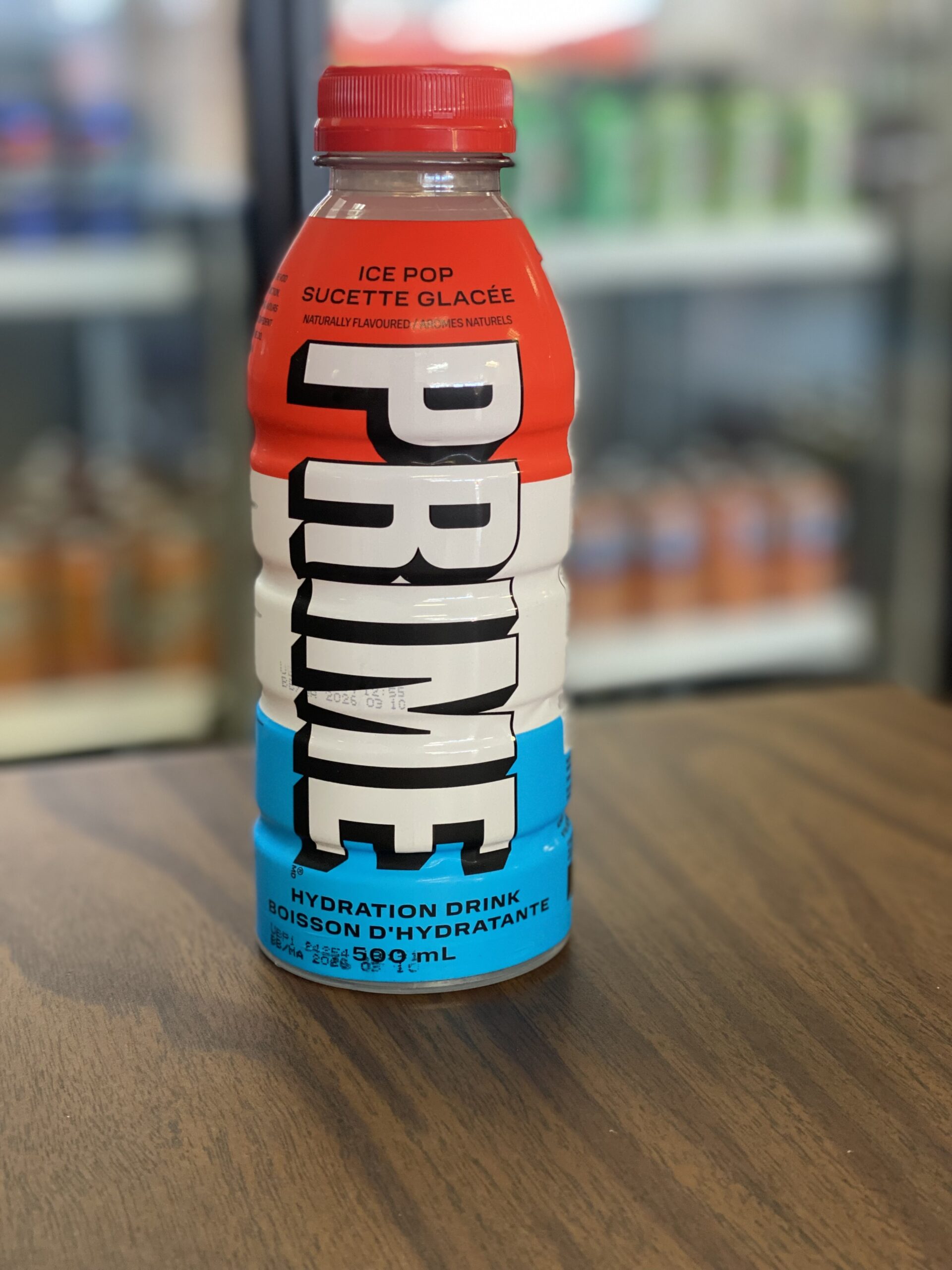Sucette glacée Prime , boisson hydratante 500ml