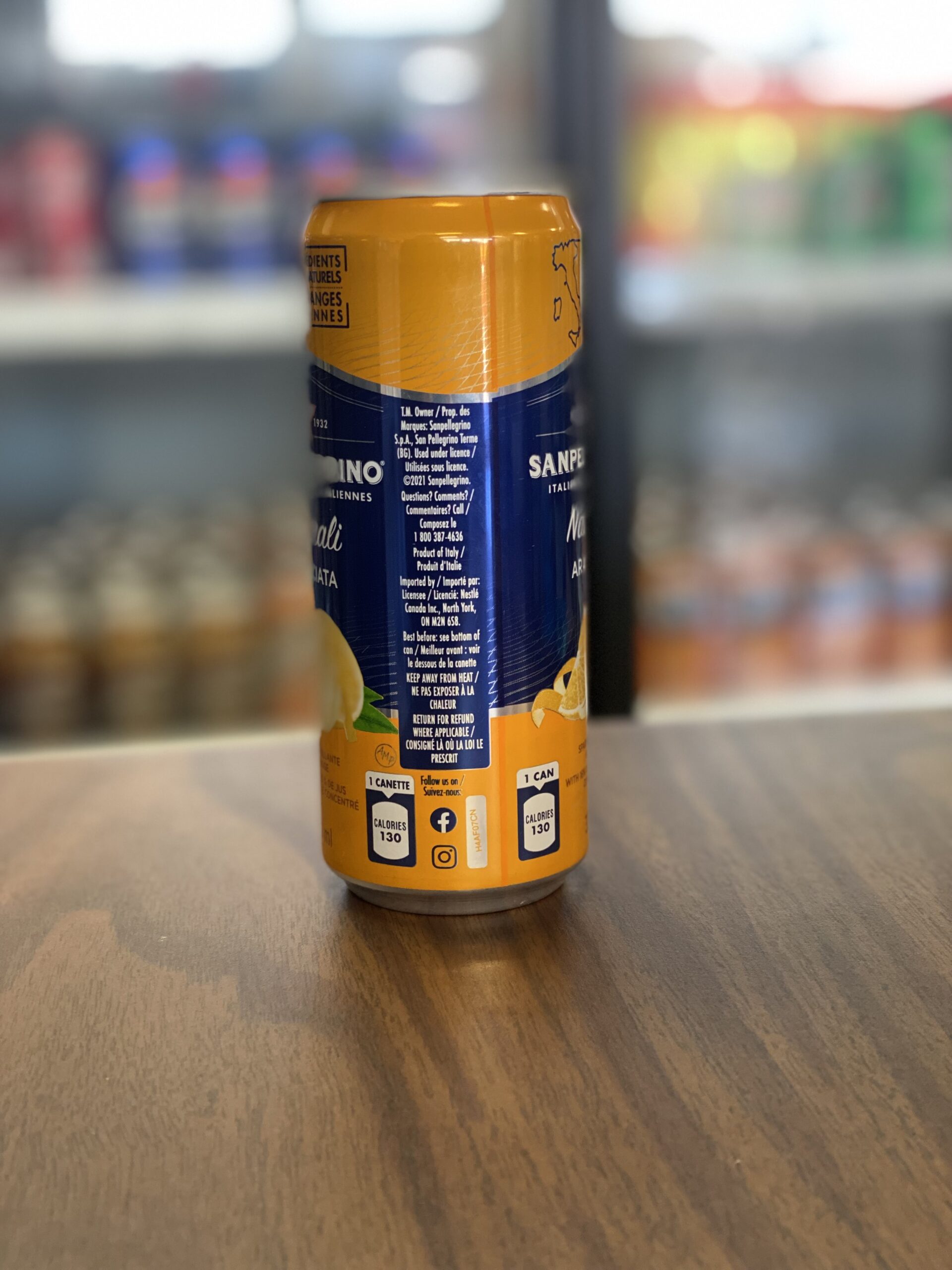 Sanpellegrino, orange naturelle 330ml - Image 2