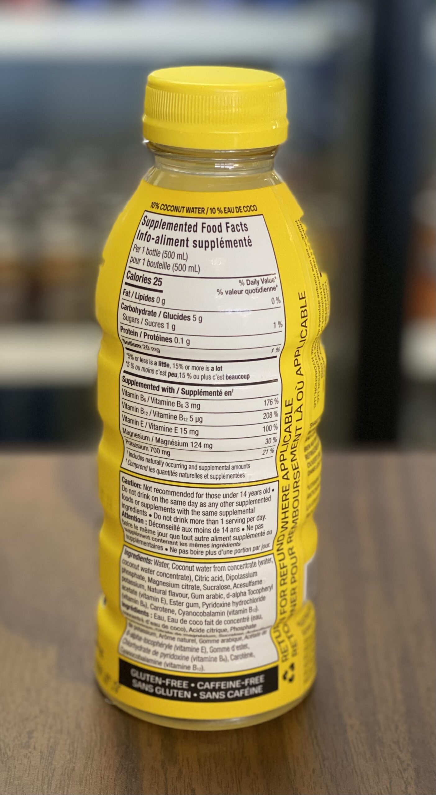 Prime limonade boisson énergisante 500ml - Image 3