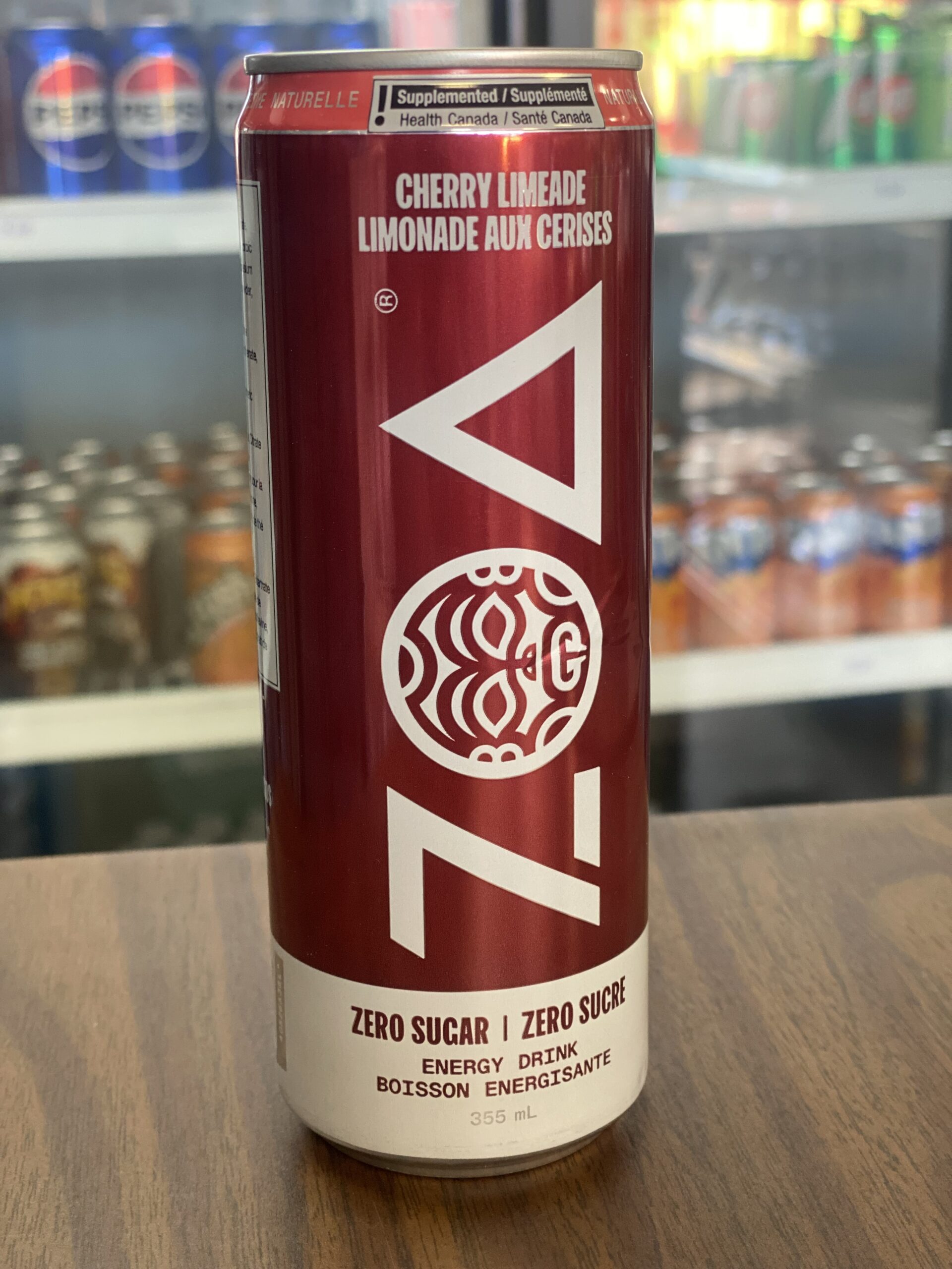 Limonade aux cerises ZOA zéro sucre 355ml