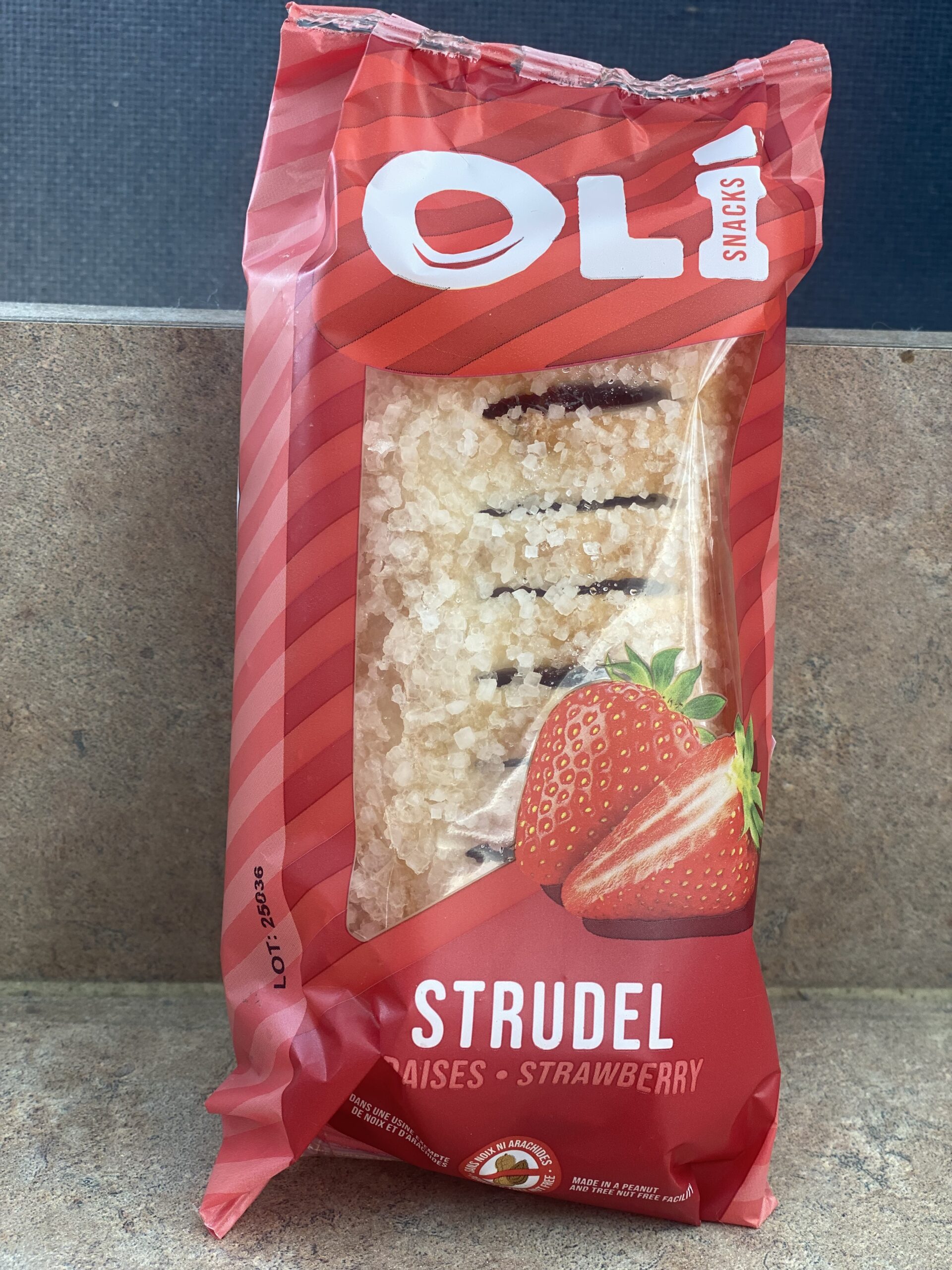 Strudel Fraise Oli, 120g