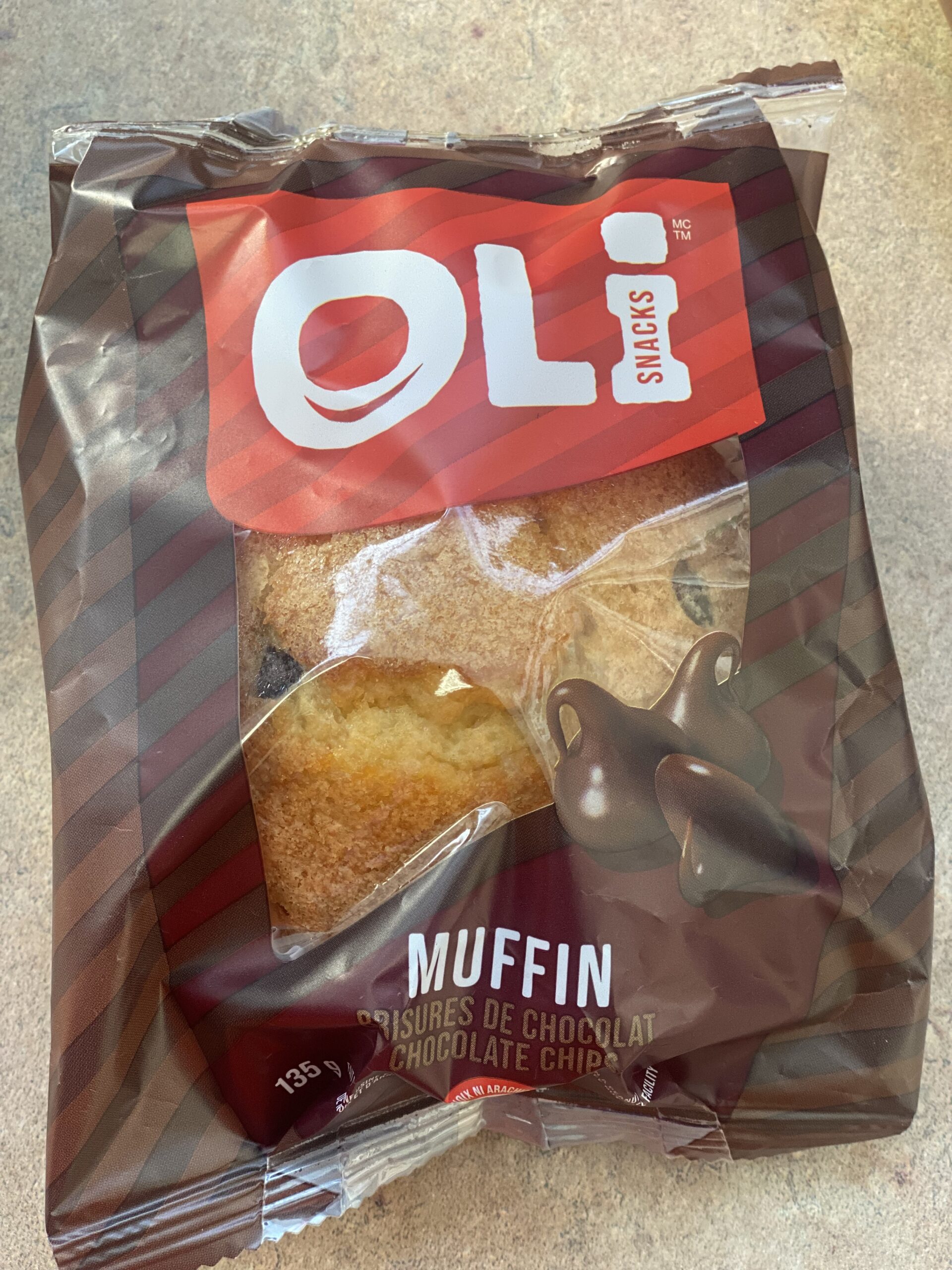 Muffin Brisure De Chocolat Oli 135g