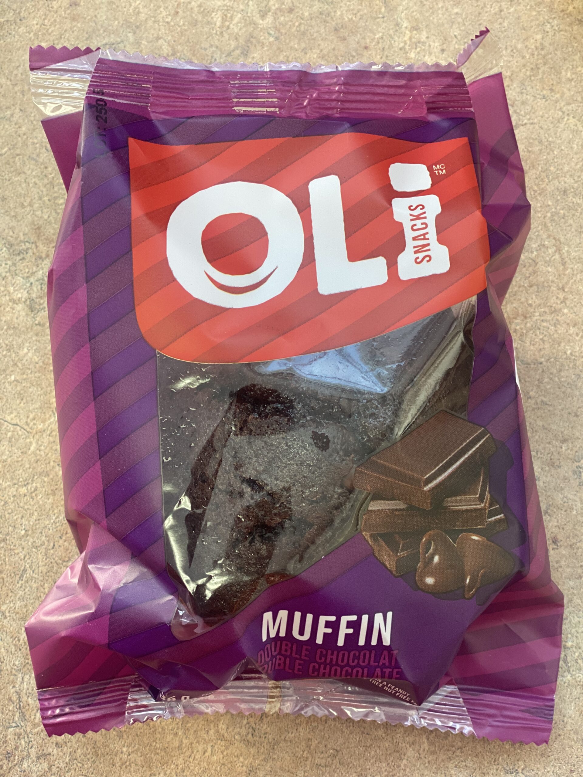 Muffin double chocolat, Oli 135g