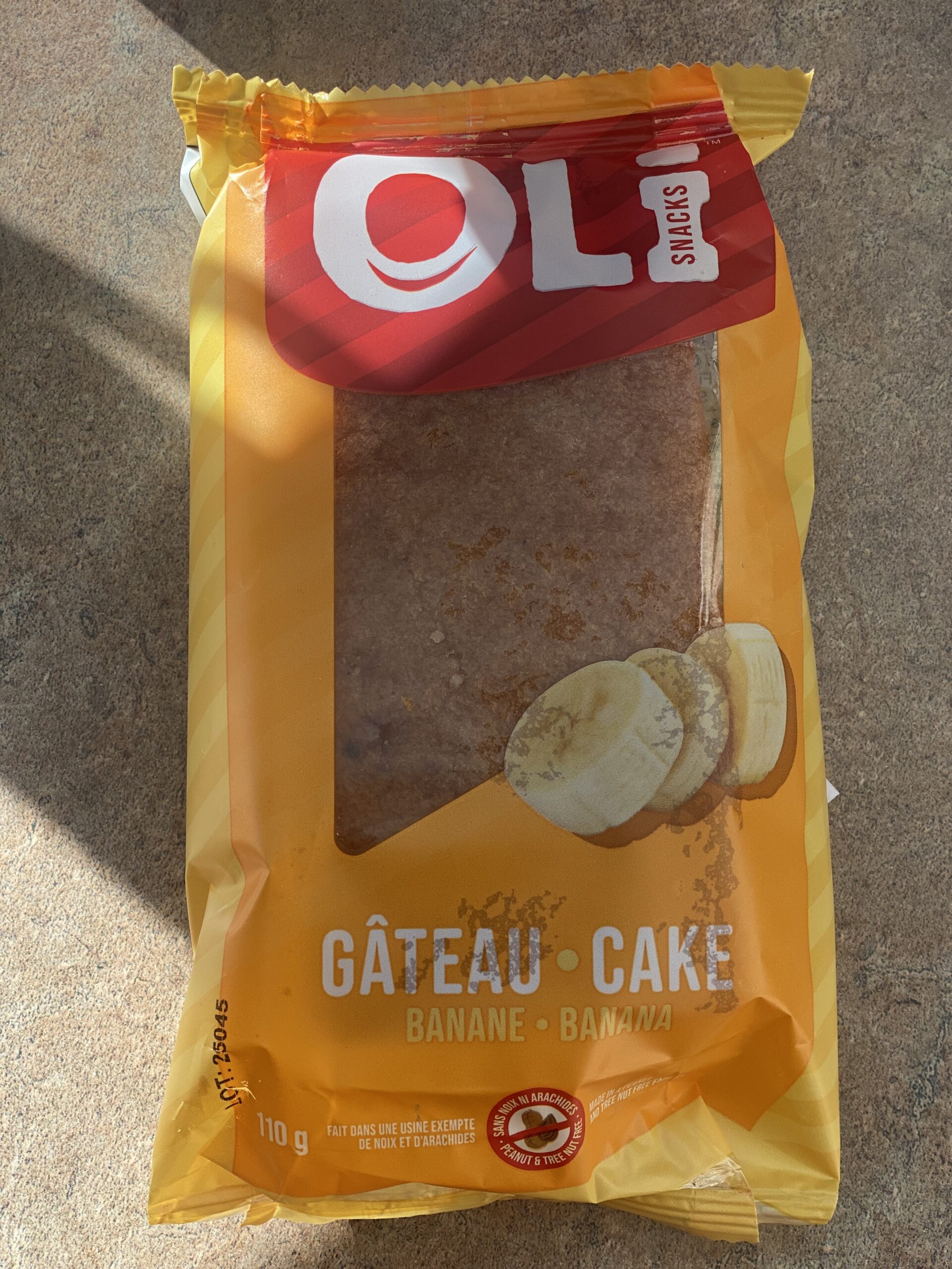 Gâteau Banane Oli, 110g