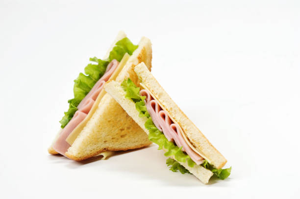 Sandwich salade au jambon/Ham salad sandwich