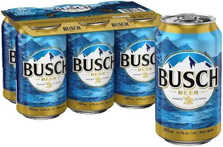 Carton de 6 Bières Busch 355ml