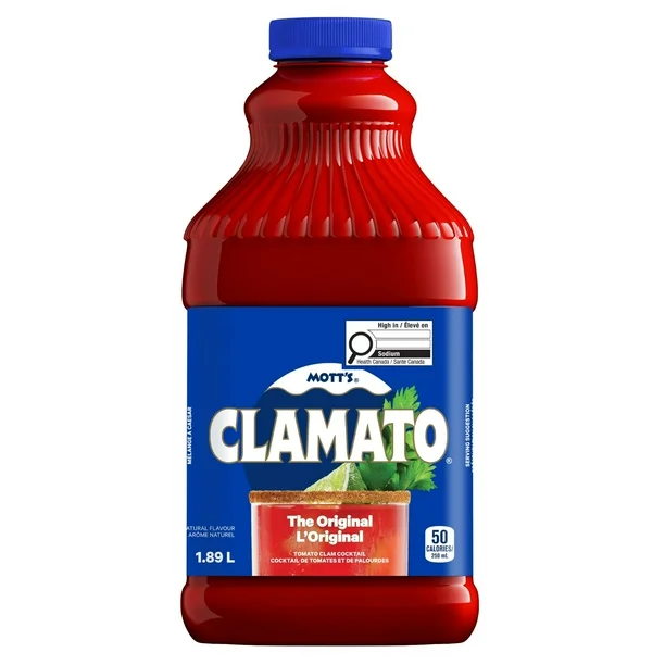 Clamato Jus de tomate 1.89 L