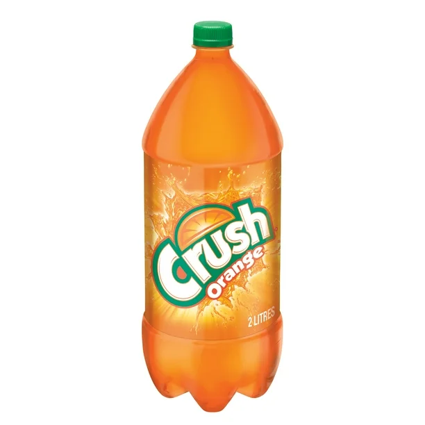 Boisson gazeuse Crush Orange 2 L, bouteille, 2 L