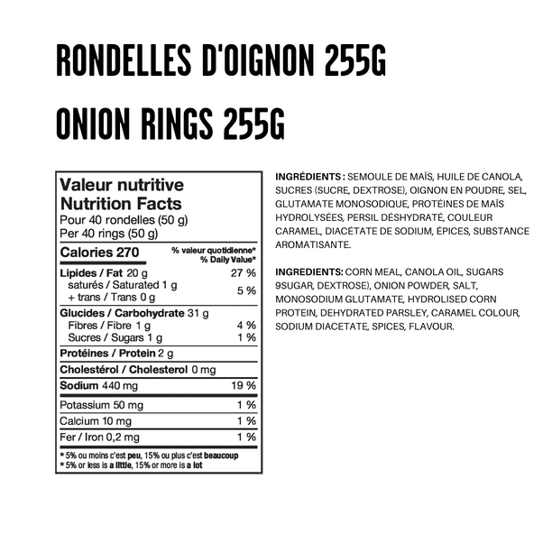 Yum Yum Rondelles d'Oignon 255g - Image 2