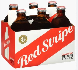 Red Stripe 330 ml pack of 6