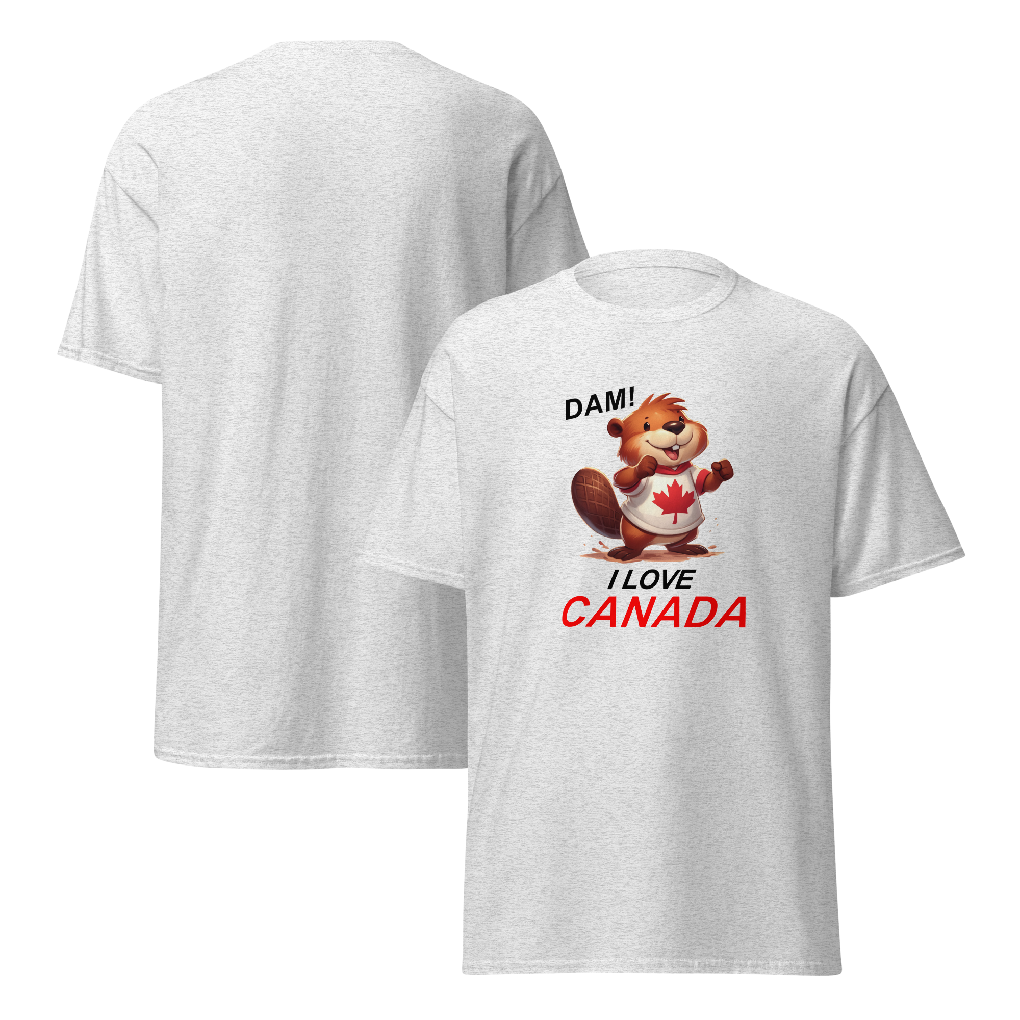 T-Shirt ''Dam, I love Canada'' - Image 3