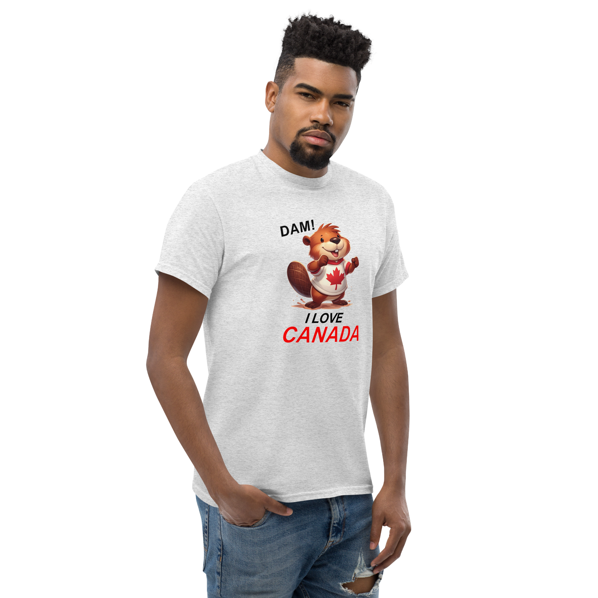 T-Shirt ''Dam, I love Canada'' - Image 15