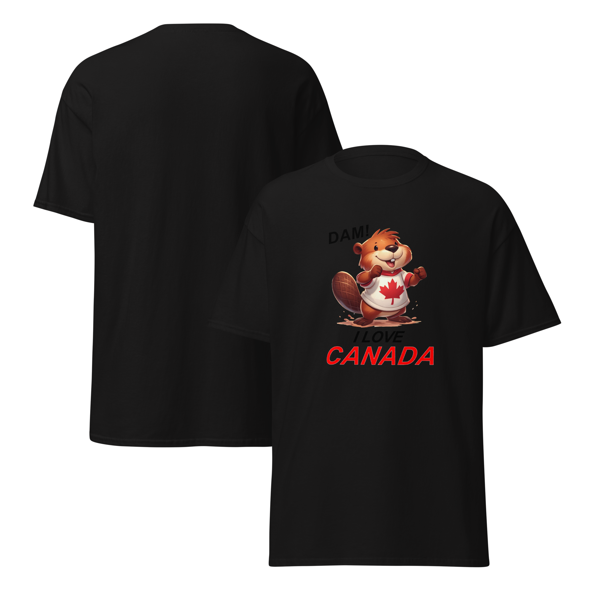 T-Shirt ''Dam, I love Canada'' - Image 4