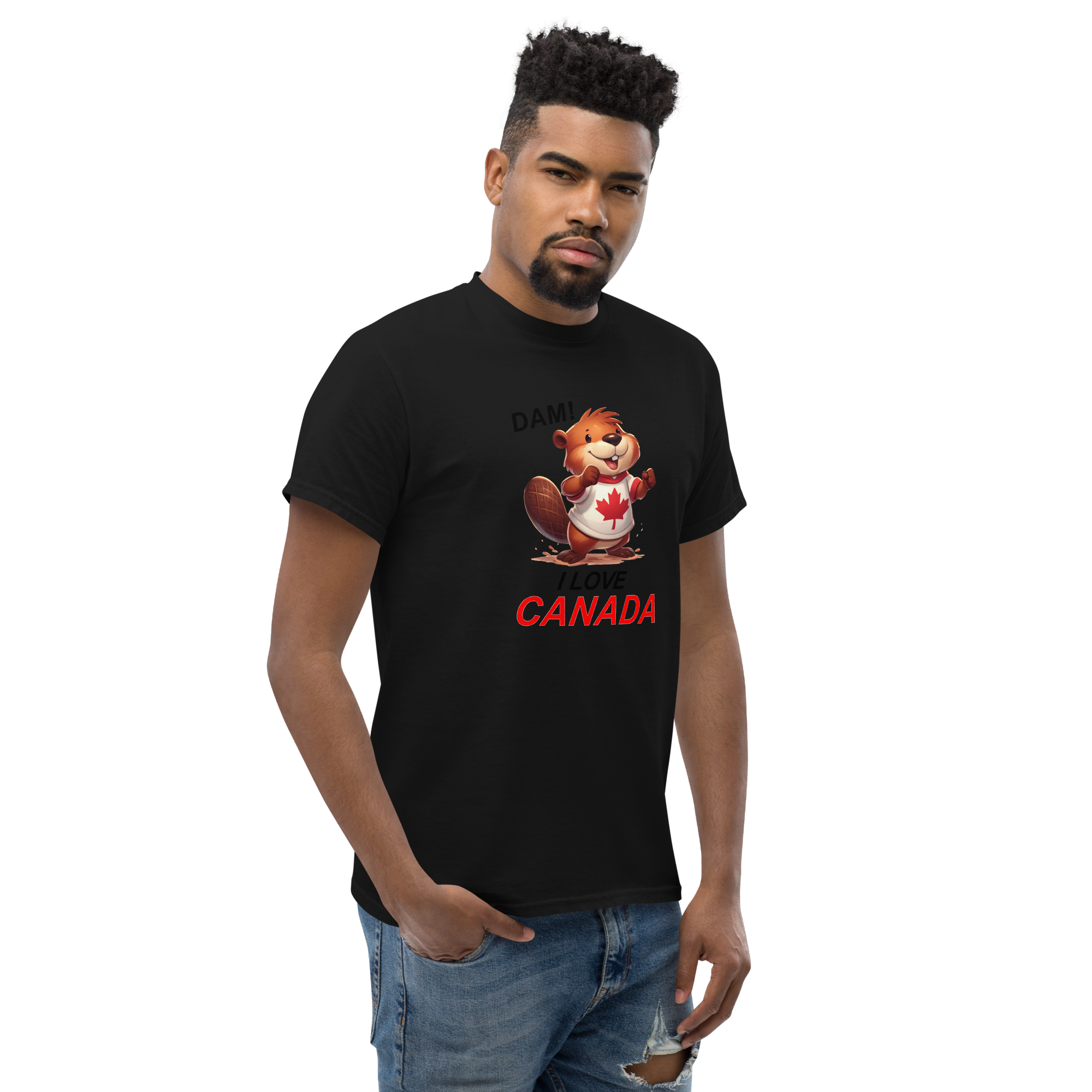 T-Shirt ''Dam, I love Canada'' - Image 9