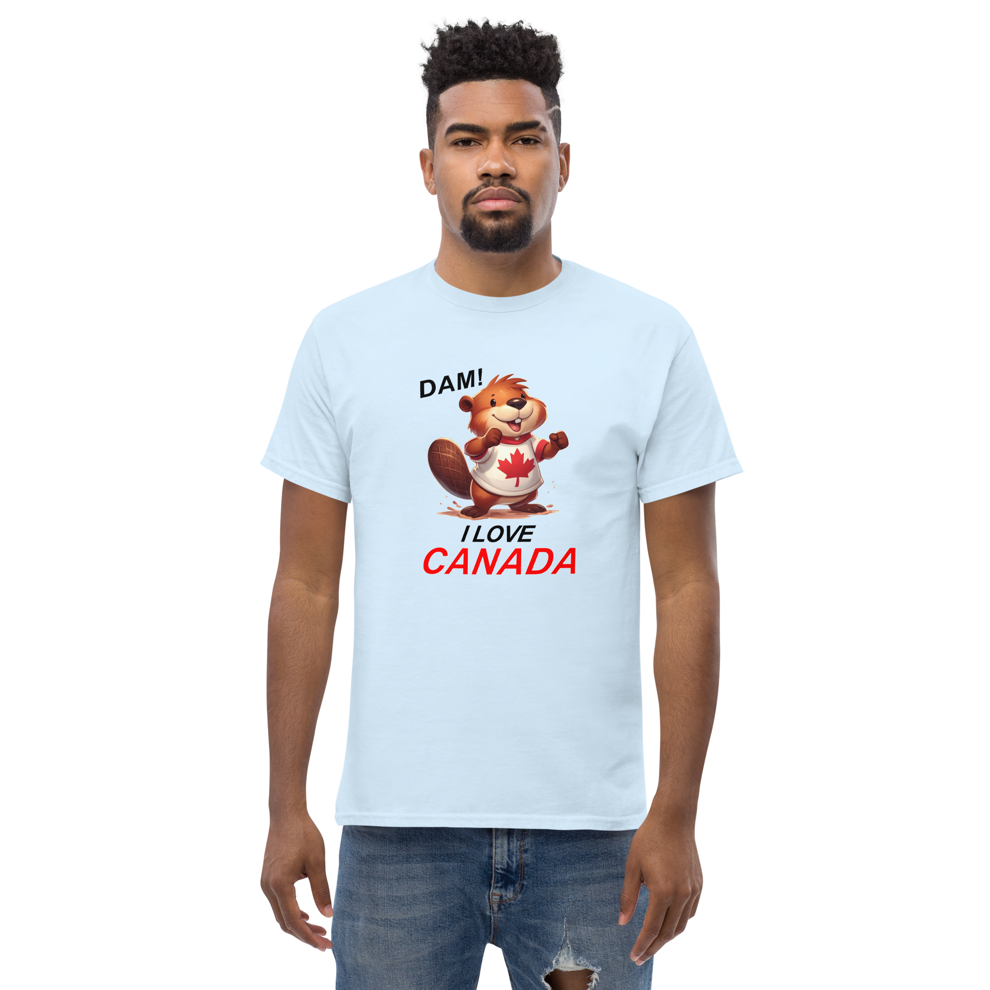 T-Shirt ''Dam, I love Canada'' - Image 10