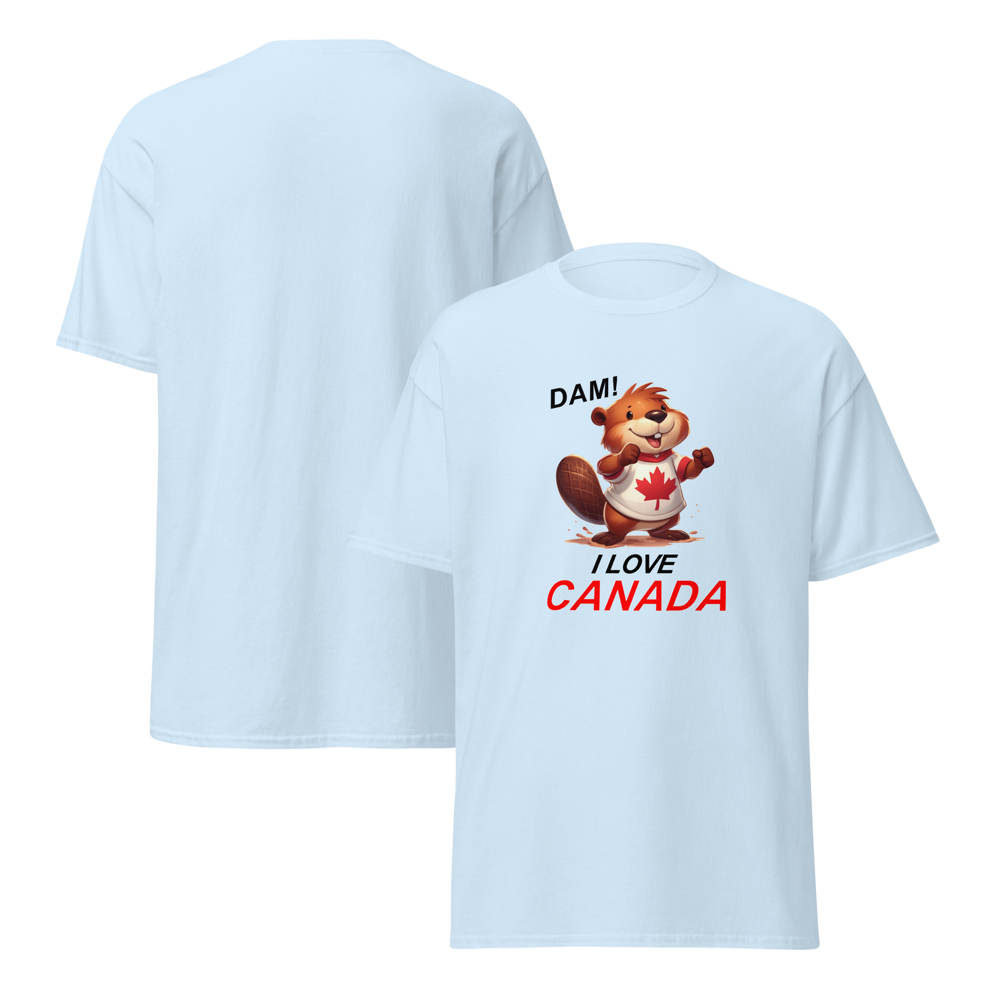 T-Shirt ''Dam, I love Canada'' - Image 5