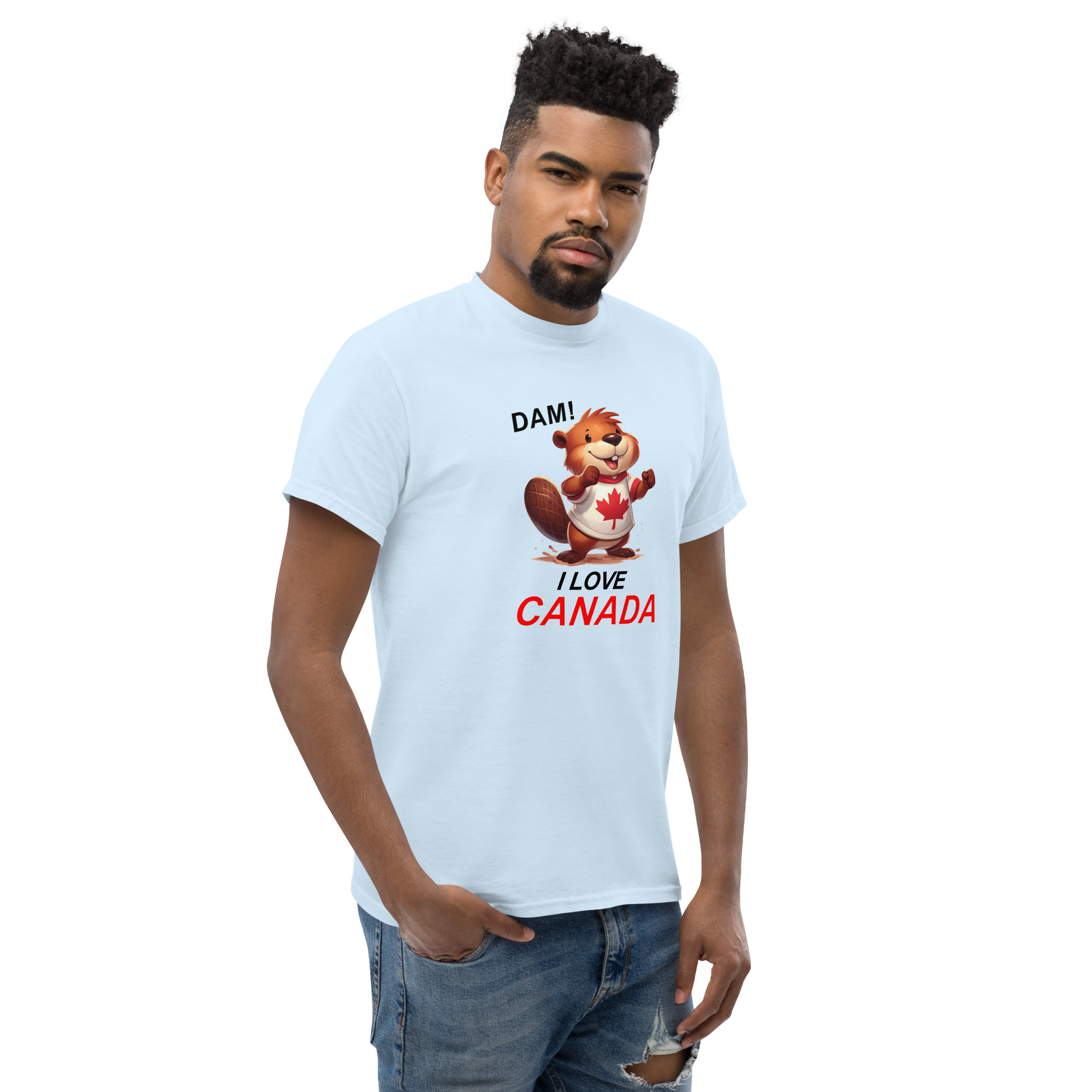 T-Shirt ''Dam, I love Canada'' - Image 12