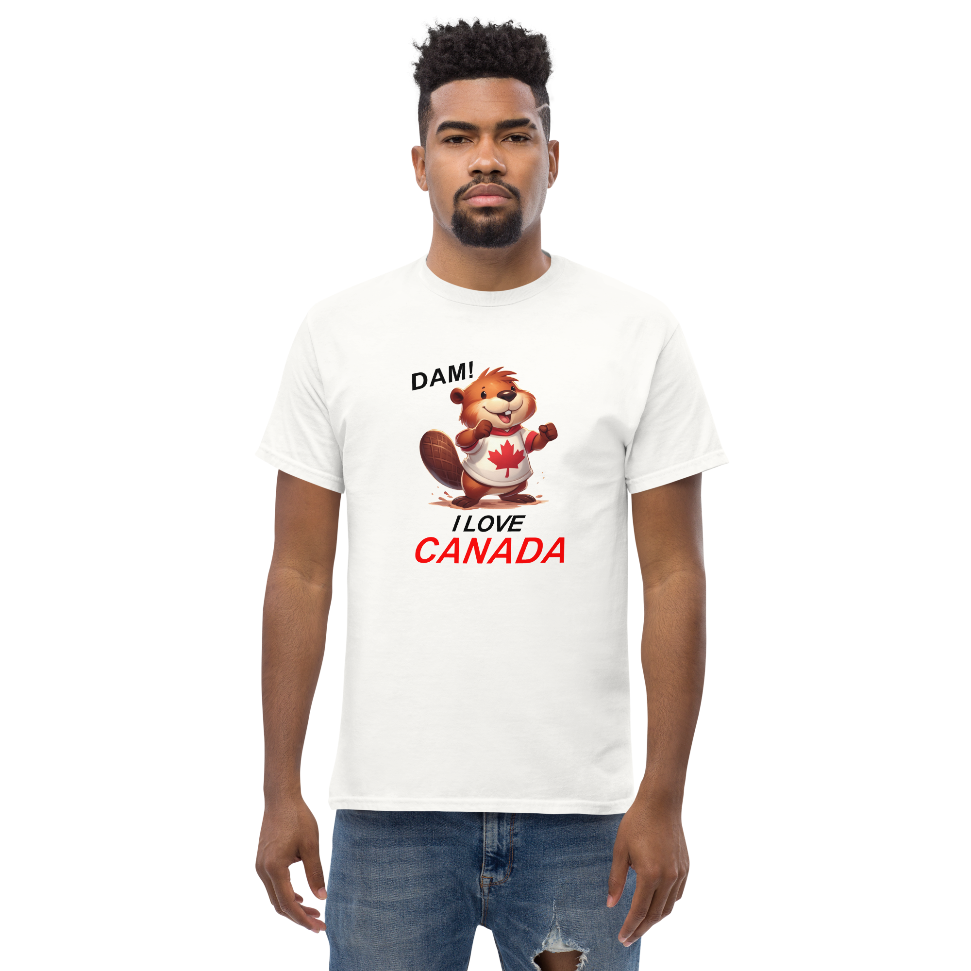 T-Shirt ''Dam, I love Canada'' - Image 13