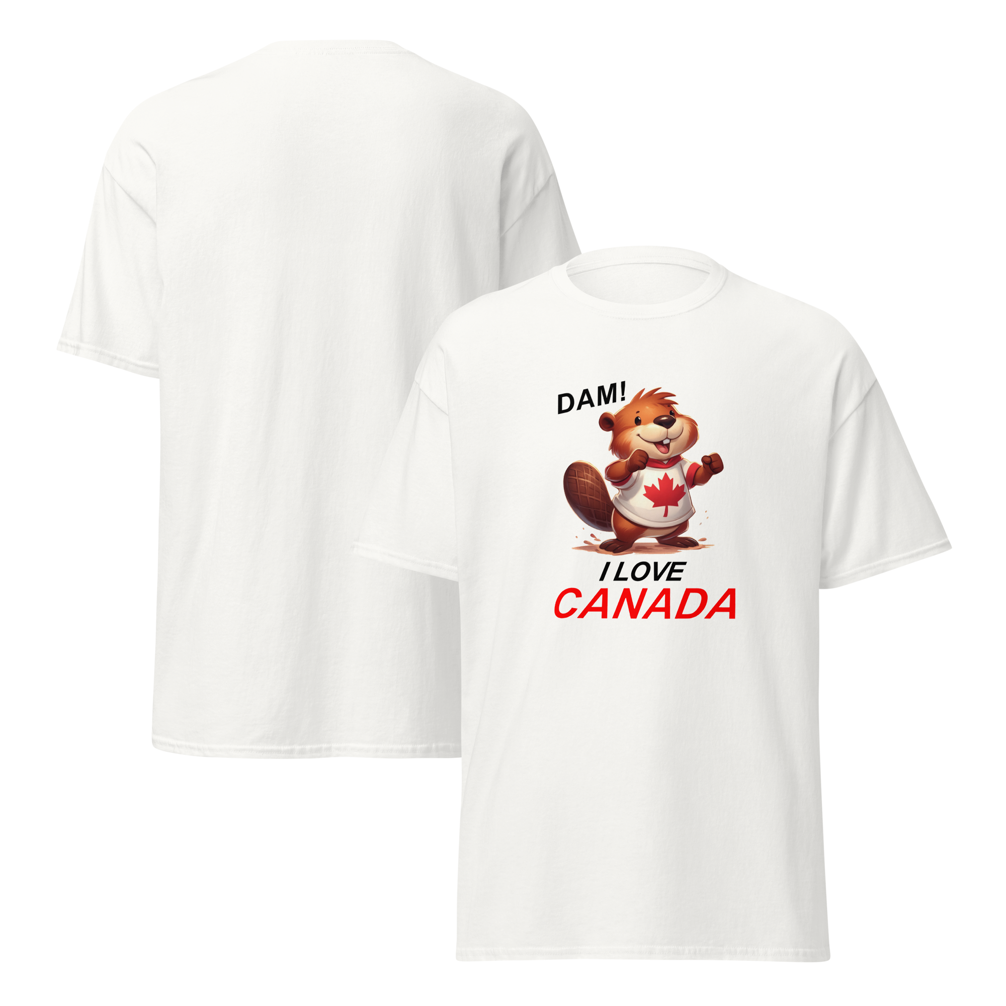 T-Shirt ''Dam, I love Canada'' - Image 6