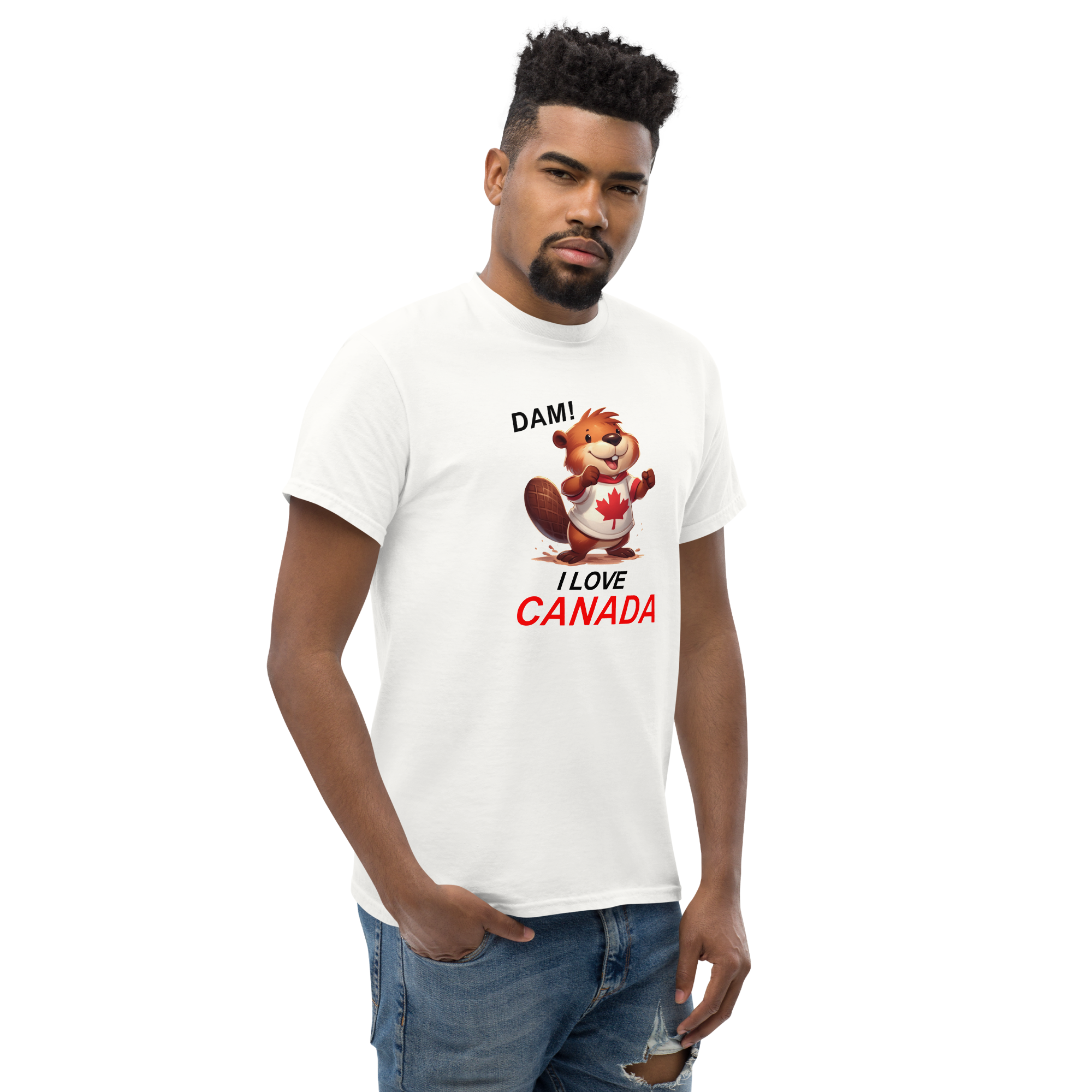 T-Shirt ''Dam, I love Canada'' - Image 16